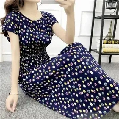 Tecido estampado em jersey rayon